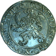 Daalder "Leeuwendaalder" soldier facing right reverse image