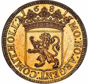3 Gulden Gold obverse image