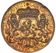 1 Ducaton Gold, Netherlands, 1687-1721 reverse image
