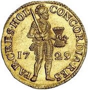 Ducat Later type, hammered obverse image