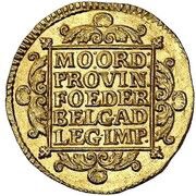 Ducat Later type, hammered, Netherlands, 1672-1748 reverse image