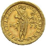 1 Ducat Amsterdam; piedfort of 3 1/2 ducat weight obverse image