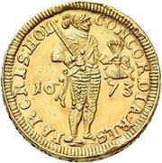 1 Ducat Amsterdam; piedfort of 4 ½ ducat weight obverse image