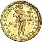 1 Ducat Amsterdam; piedfort of 5 ducat weight) obverse image