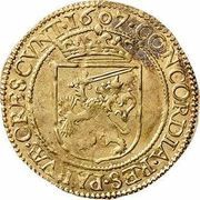 ½ Gold Rider, Netherlands, 1606-1645 reverse image