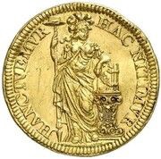 3 Ducats pattern, Netherlands, 1682 reverse image