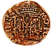 Duit, Netherlands, 1611-1613 reverse image