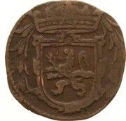 Duit, Netherlands, 1619-1635 reverse image