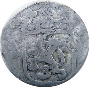 2 Stuivers, Netherlands, 1673-1681 reverse image