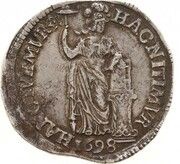 Gulden, Netherlands, 1698-1710 reverse image