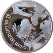 20 Roubles Belarus Liberation From Nazi Invaders, Belarus, 2009 reverse image
