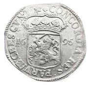 Silver Ducat, Netherlands, 1695-1709 reverse image