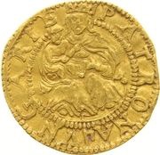 Ducat "Hungarian Type", Netherlands, 1590-1593 reverse image