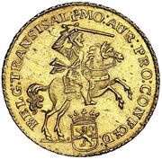 7 Gulden / ½ Golden rider obverse image