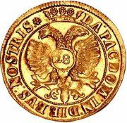 28 Stuivers / Florin Pattern, Netherlands, 1685 reverse image