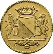 1 Duit Gold, Netherlands, 1739-1760 reverse image