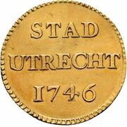 1 Duit Gold obverse image