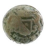 1 Duit Countermarked obverse image