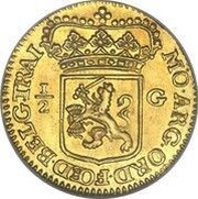 ½ Gulden Pattern obverse image