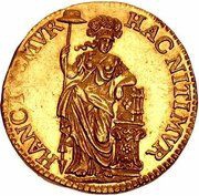 Gulden Gold, Netherlands, 1682 reverse image