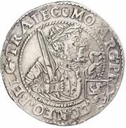 ½ Daalder "½ Rijksdaalder" obverse image