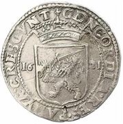 ½ Daalder "½ Rijksdaalder", Netherlands, 1606-1645 reverse image