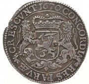 ½ Ducaton "½Silver Rider", Netherlands, 1659-1672 reverse image