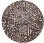 1 Daalder "Prinsendaalder", Netherlands, 1591-1603 reverse image