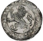 1 Daalder "Leeuwendaalder" Lion obv with crown, Netherlands, 1635-1652 reverse image