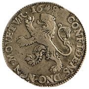 1 Daalder "Leeuwendaalder", Netherlands, 1679-1700 reverse image