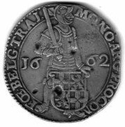 1 Silver Ducat Early type; circle obverse image