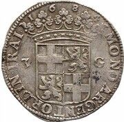3 Gulden obverse image