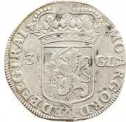 3 Gulden Early type obverse image