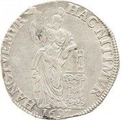 3 Gulden Early type, Netherlands, 1693-1697 reverse image