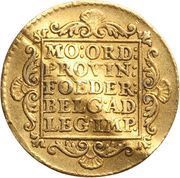 1 Ducat Late type, Netherlands, 1741-1794 reverse image