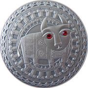 20 Roubles Taurus, Belarus, 2009 reverse image