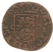 1 Duit, Netherlands, 1626-1665 reverse image