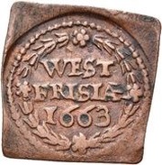 Duit Piedfort obverse image