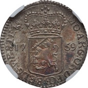 ¼ Gulden obverse image