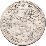 6 Stuivers "Leeuwenschelling / Bankschelling", Netherlands, 1674-1676 reverse image