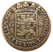 1 Shilling "Scheepjesschelling" obverse image