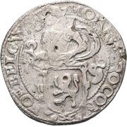 ½ Leeuwendaalder 5 petal flower obverse image