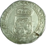 1 Silver Ducat Early type; date obverse, Netherlands, 1659-1687 reverse image