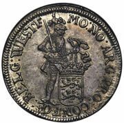Silver Ducat Piedfort of double weight obverse image