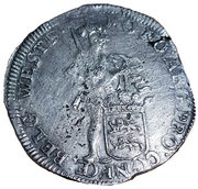 1 Silver Ducat Late type; date reverse; Herring buss obverse image