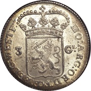 3 Gulden obverse image