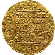 2 Ducats with privy mark, Netherlands, 1660-1736 reverse image