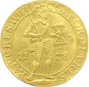 2 Ducats without privy mark obverse image