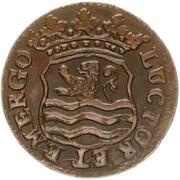 1 Duit, Netherlands, 1724-1766 reverse image
