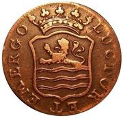 1 Duit, Netherlands, 1792-1794 reverse image